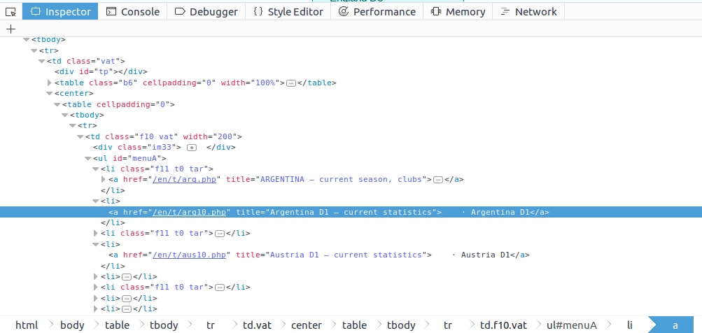 python web scraping"